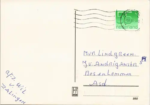 Postkaart Camperduin Mehrbildkarte mit Ortsansichten 1991