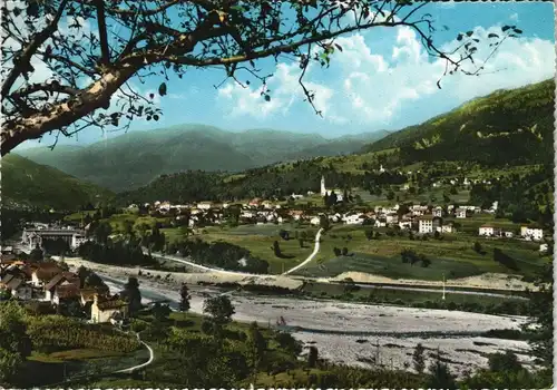 Cartoline Ovaro Panorama Fernansicht Cartolina Italiana 1968