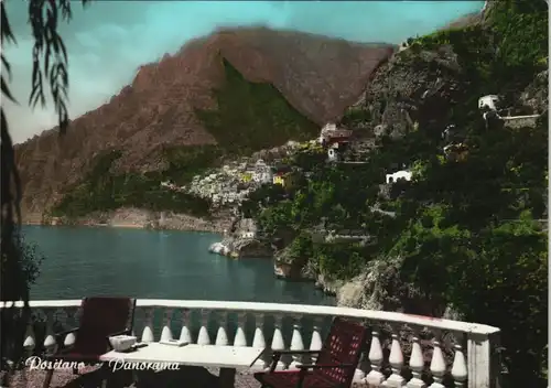 Cartoline Positano Panorama (Hotel Maresca) 1960