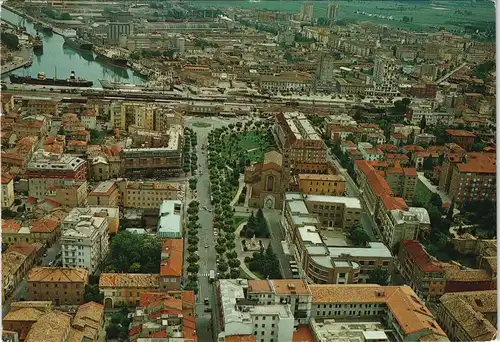Cartoline Ravenna Veduta panoramica Luftaufnahme 1965