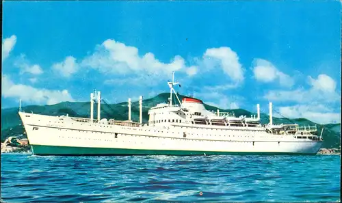 M/N DONIZETTI VERDI ROSSINI Italia Ship Schiff Schiffsfoto 1960