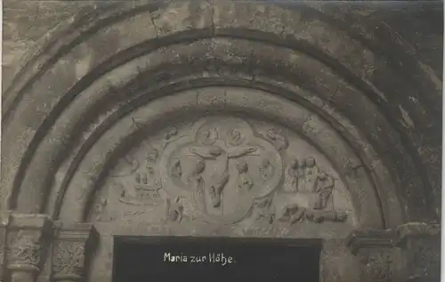 Ansichtskarte Soest St. Maria zur Höhe (Kirche) Portal 1912