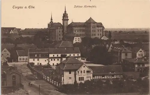Ansichtskarte Torgau Schloss Hartenfels, Torgau 1911