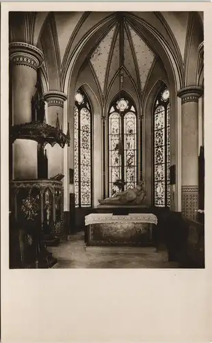 Ansichtskarte Bad Wilhelmshöhe-Kassel Cassel Löwenburg, Kapelle - Innen 1930