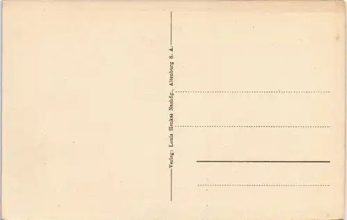 Ansichtskarte Altenburg Schloß Gesamtansicht Herzogliches Schloss 1920