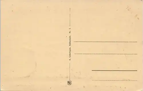 Ansichtskarte Wernigerode Schloss Gesamtansicht Feudalmuseum 1920