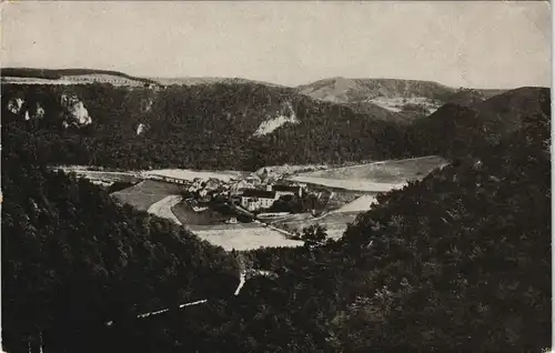 Ansichtskarte Beuron Panorama-Ansicht Totalansicht 1910