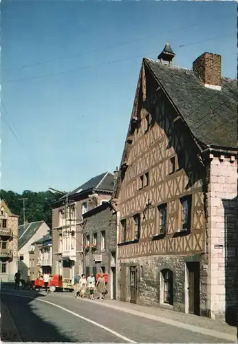 Postkaart DURBUY S/OURTHE Ortsansicht Strassen Partie 1970