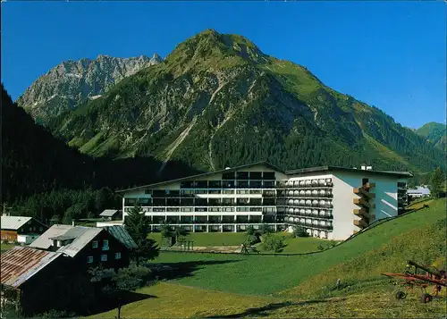 Mittelberg APARTHOTEL KLEINWALSERTAL Wildentalstraße Panorama-Ansicht 2000