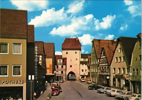 Ansichtskarte Hersbruck Ratsapotheke - Straße 1978