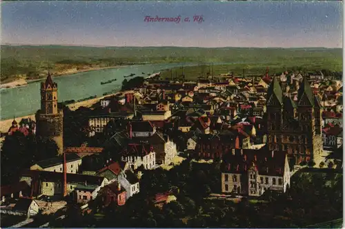Ansichtskarte Andernach Stadtblick 1911