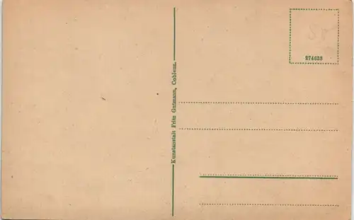 Ansichtskarte Cochem Kochem Schloss Reichsburg Cochem 1910