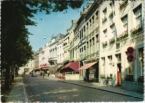 Postkaart Maastricht Mestreech Vrijthof Strassen Ansicht 1970