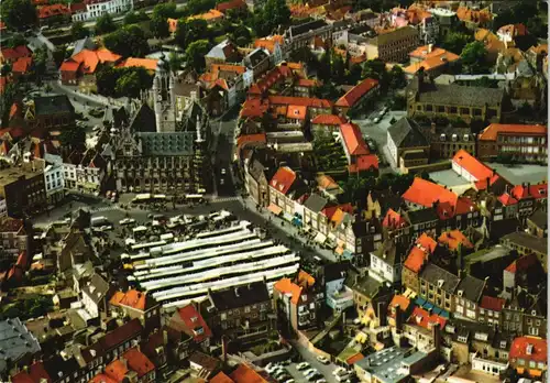 Postkaart Middelburg Panorama Centrum Aerial View, Luftaufnahme 1980
