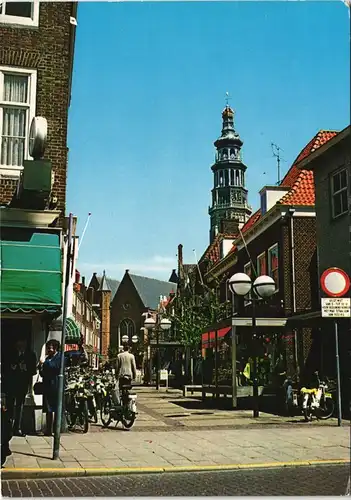 Postkaart Middelburg Burg Promenade 1980