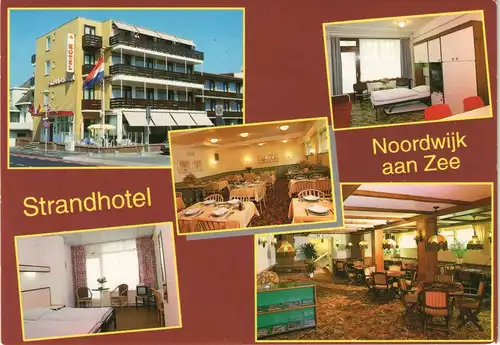 Postkaart Noordwijk Strandhotel, Noordwijk aan Zee Parallelboulevard 1975