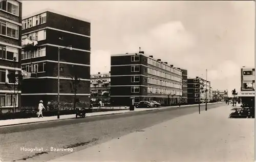 Hoogvliet-Rotterdam Rotterdam Baarsweg Hoogvliet Ortsansicht 1962