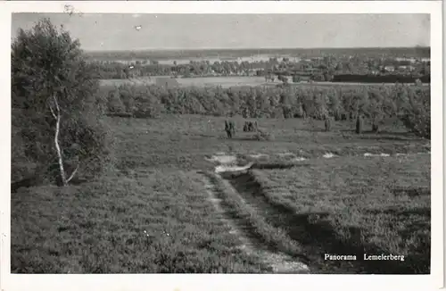 .Niederlande Panorama Lemelerberg Holland Niederlande Landschaft 1960