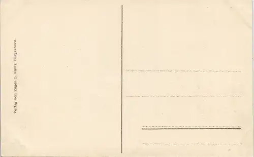 Ansichtskarte Dahn Burgruine Alt-Dahn 1909