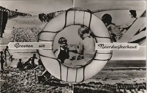 Postkaart Noordwijkerhout-Noordwijk Groeten uit Noordwijkerhout 1965