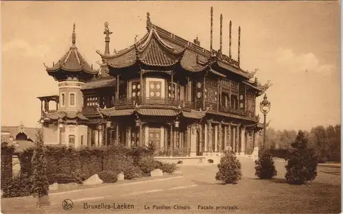 Laken-Brüssel Laken (Laeken) Bruxelles  Chinots Chinesisches Pavillon 1930