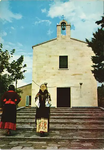 Cartoline Nuoro Chiesetta della Solitudine 1970