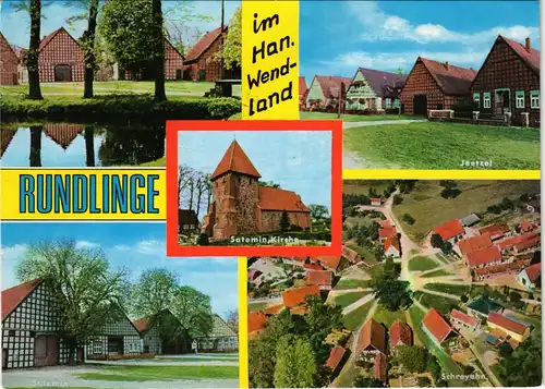 Jeetzel-Lüchow (Wendland) Runddorf Rundlinge im Wendland, ua. Schreyahn 1989