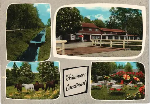 Langenhausen Brümmers Landhaus OT Friedrichsdorf Mehrbild-AK 1965