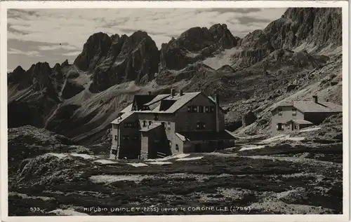 Cartoline .Trentino-Südtirol Rifugio del Vajolett 1930