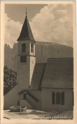 Ansichtskarte Klobenstein-Kössen (Tirol) Partie an der Kirche 1930