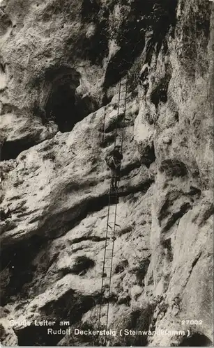 Weissenbach an der Triesting Bergsteiger Große Keiter Rudolf Deckersteig 1943