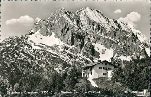 .Bayern St. Anton a. Kranzberg geg. Wettersteinspitze (2297 m), 1970