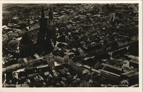 Ansichtskarte Jüterbog Luftbild 1934