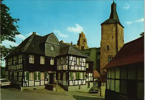 Ansichtskarte Bensberg-Bergisch Gladbach Alt-Bensberg und Rathaustürme 1980