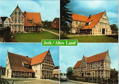 Ansichtskarte Jork Ansichten Jork Altes Land Jorker Rathaus 1980