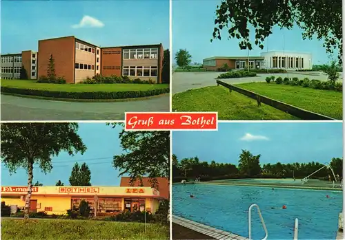 Hemslingen-Bothel Gruss-Aus-Bothel Mehrbild-AK Ortsansichten 1975