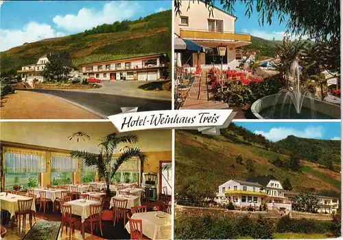 Ansichtskarte Weinähr Hotel - Weinhaus Trels Lahn-Gelbachtal 1977