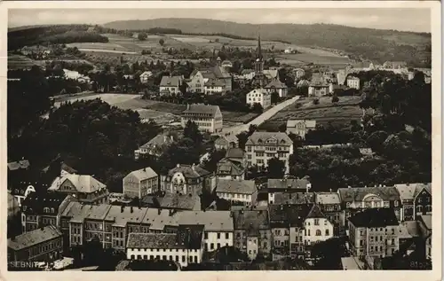 Ansichtskarte Sebnitz Totalansicht 1934