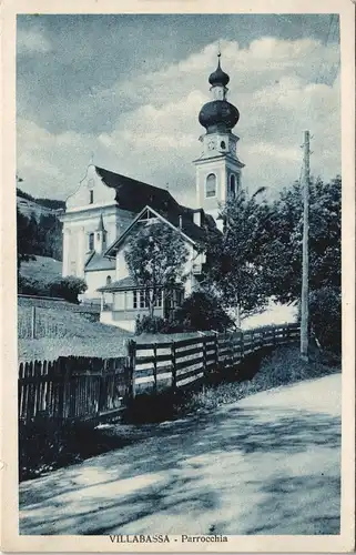 Cartoline Niederdorf (Südtirol) Villabassa Straßenpartie 1928