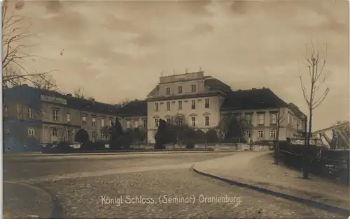 Ansichtskarte Oranienburg Schloß 1900