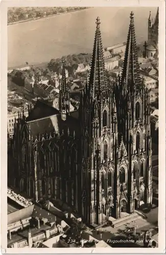 Ansichtskarte Köln Luftbild 1937