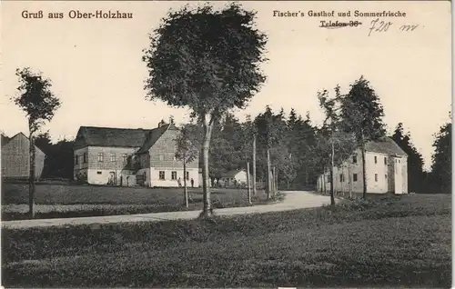 Holzhau-Rechenberg-Bienenmühle Fischers Gasthof und Sommerfrische 1922