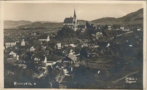 Ansichtskarte Rankweil (Vorarlberg) Stadtpartie 1930