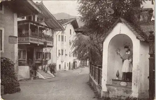Ansichtskarte Zell am Ziller Unterer Dorfplatz 1913