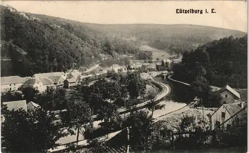 CPA Lützelburg Lutzelbourg Stadtpartie 1907