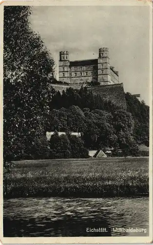 Ansichtskarte Eichstätt Willibaldsburg 1934