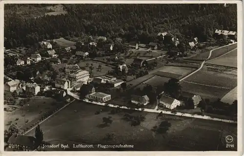 Ansichtskarte Jonsdorf Luftbild 1931