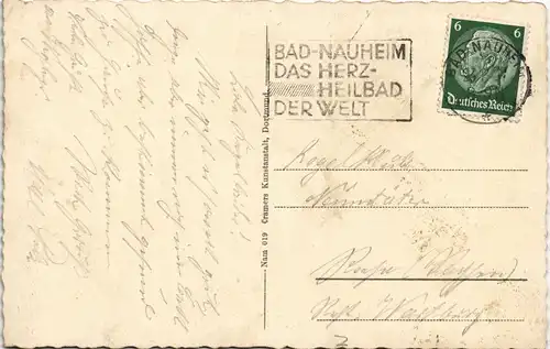 Ansichtskarte Bad Nauheim Konitzkystift 1934