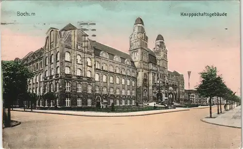 Ansichtskarte Bochum Knappschaftsgebäude 1925
