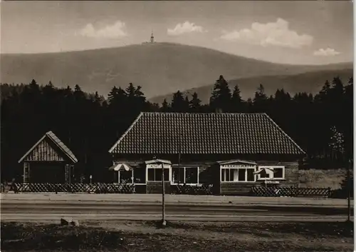 Torfhaus Harz Altenau Buntes Lädchen Skiverleih, Skireparaturen Gaststätte 1950